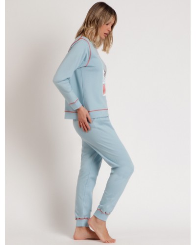 Pijama de Felpa para Mujer Winter Club