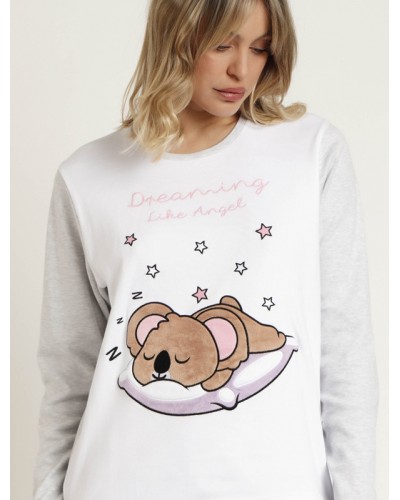 Pijama de Manga Larga ADMAS "Todo lo que Necesitas es Dormir"