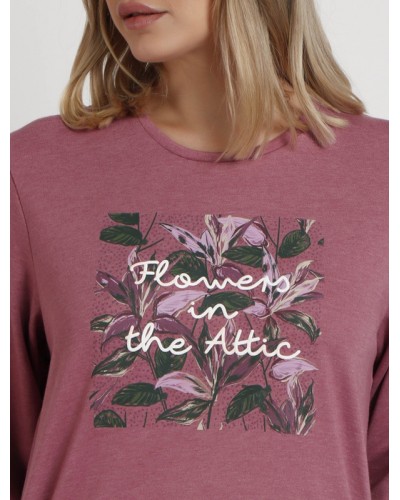 Pijama de Manga Larga para Mujer "Flowers In The Attic"