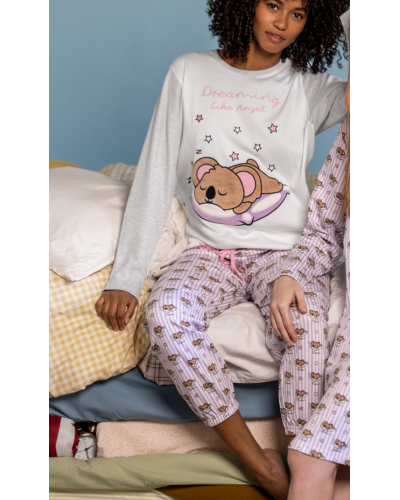 Pijama de Manga Larga ADMAS "Todo lo que Necesitas es Dormir"