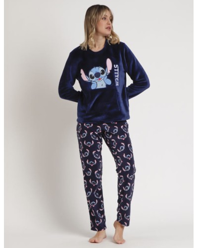 Pijama de Manga Larga Disney Stitch