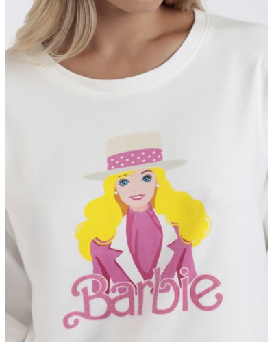 Pijama de Manga Larga Barbie Chic