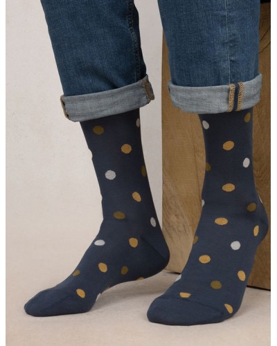 Calcetines Urbanos con Estampado de Lunares Multicolores